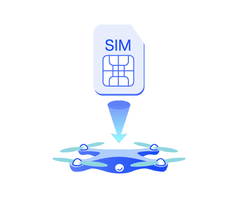 ｢LTE上空利用プラン｣を契約していないSIMで上空利用すること